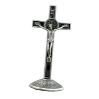 Crucifi i postolje Figurica Cross oltar Isusov statuu Katolička tablica izdržljiv ST CRUCIFI za Isusov