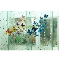 3D zidna naljepnica Leptir PVC za dječju sobu Opcionalne boje