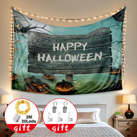 Halloween Tapisestry, TAMB TABER TAMBERTY, za ukletsku kuću na otvorenom vrtni vrtni zidni Windows Giant Cheesecloth, # 093