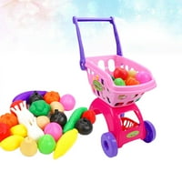 Djeca za kupovinu igračka mini košarica igračka za djecu Cosplay Koristite košaricu, male predmete i