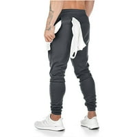 Muške dukseve sa džepovima sa patentnim zatvaračima Atletske hlače koji traču hlače jogeri za muškarce