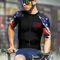 Muške majice Dan neovisnosti vrhovi ljetni sportski sportski biciklistički odjeća modni 3D kratkih rukava