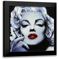 Tsantekidou, Rose Black Moderni uokvireni muzej umjetnički print pod nazivom - Marilyn