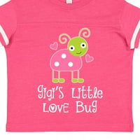Inktastic Gigi Valentines Day Grandchild LadyBug poklon Toddler Theddler Girl Majica