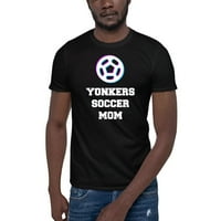 Tri ikona Yonkers Soccer mama kratka rukav pamučna majica s nedefiniranim poklonima