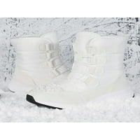 Ženske zimske čizme Srednje teleske čizme Udobne vodootporne čizme Neklizajuće cipele Hodanje pješačke