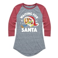 Priča o igračkama - Čekanje za Santa - Ženska grafička majica Raglan