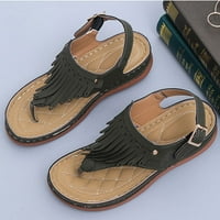 Ortopedske sandale za žene sandale za žene sa lukom podržavaju proklizavajuće sandale sa sandale ležerne prilike na flip flop