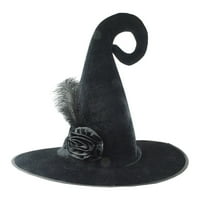 Žene trke kape šešir Party Hat Hat Headdress magičar šešir vještica maturalna performans crne bejzbol kape