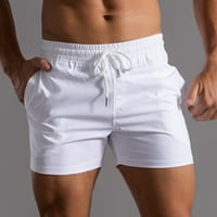 Muške kratke hlače Muške ljetne hlače Solidarne hlače Pocket CrckString labav brz suhi casual Sportski