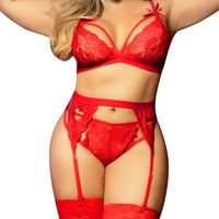 Plus size Ženska donje rublje Donje rublje BRA BABYDOLL CABYDOLL CALCE SUSPENDER TOTYSUIT