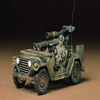 US MI6IA Vučna raketna bacač Jeep skala plastični model komplet