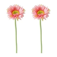 Deyuer umjetno cvijeće RealIStistična vibrantna boja Deblji latice Ne-Wireinging Lako održavanje Fina