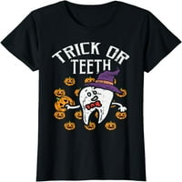 Trik ili zubi Noćni zub zub stomatolog Stomatološka pomoćnica majica