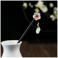 Kineske žene kose štapići pinovi FLAU Cvjetni vilice za kosu sa rubnim leptirom za Cheongsam Han odjeću za čaj 10