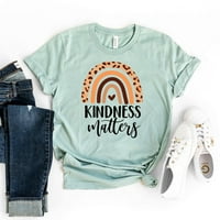 Ljubaznost je bitna majica inspirativna majica motivacijski tee bolji dani ispred vrhunskog mentalnog