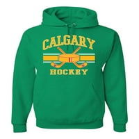 Wild Bobby Grad Calgary Hockey Fantasy Fan Sports Unise Dukserice, Kelly, X-Veliki