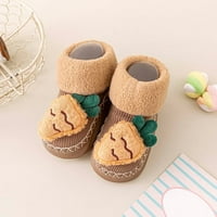 FVWitlyh Toddler Cipele Veličina Djevojke Jesen i zimske udobne cipele za bebe TODDLER Slatke crtane uzorak veličine djevojaka