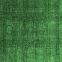 Ahgly Company Indoreni pravokutnik Sažetak Smaragdno zeleni modernim prostirkama područja, 8 '10'