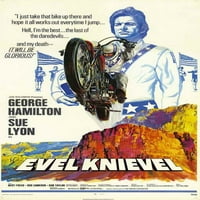 Evel knievel Movie Poster Print - artikl film5070