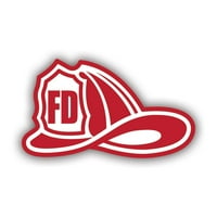 Vatrogasna kaciga za kacigu naljepnica - samoljepljivi vinil - otporan na vremenske prilike - izrađene u SAD - Fireman FireFhighter prvi odgovor