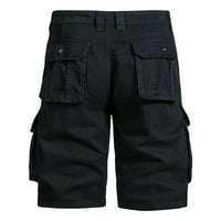 Hvyesh Muške kratke hlače Plus size Multi džepovi Hlače na otvorenom borbeni kratke hlače Lounge Travel Teretne kratke hlače