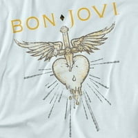 Bon Jovi najveći hitovi ženske kotrljane rukave modne majice