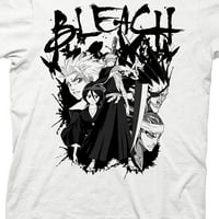Ripple Junction Mens Bleach Manga Anime Majica - Bleach Ichigo Kurosaki Muška modna majica - Bleach Tee