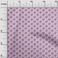Onuone pamučna poplin lagana ružičasta tkanina cvjetna šivaća tkanina od dvorišta tiskana diiy odjeća