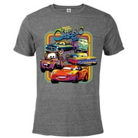 Disney Pixar Automobili Radiator Springs Classic - Pomiješana majica s kratkim rukavima za odrasle -