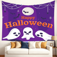 Halloween Dekorativna tapiserija, sablasna groblje tapiserija za životnu zabavu Halloween Corn Party,