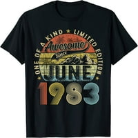 Super od juna Vintage 40. rođendanski poklon za ženska majica