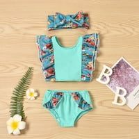 Giligiliso Cleariance Toddler kupaći kostimi Little Baby Girls cvjetni kupaći kostimi sruši kupaći kostim