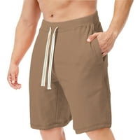 Muške hlače Muške kratke hlače Ležerne prilike Classic Fit izvlačenja ljeti kratke hlače s elastičnim strukom i džepovima Fragarn