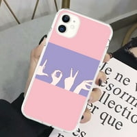 Smiješni pokloni za muške ženske geste Ljubavi ružičasti estetski futrola za mobitel za iPhone Pro Max iPhone Pro ma za Samsung Galaxy A10S