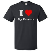 Volim moji roditelj majica, srce mi roditeljima