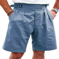 Niveer mens havajska ravna noga Ljetne kratke hlače Muškarci Beachweb odjeću sa džepovima Odmor Visoka struka Plain Mini pantalone