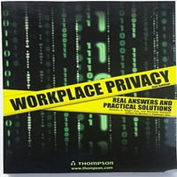 Privatnost na radnom mjestu: Realni odgovori i praktična rješenja, prethodno učvršćeni Meke korice ESQ.