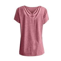 Košulje za žene Grafički tee ljetni casual top za majicu s kratkim rukavima