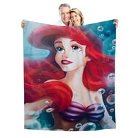 Klasika Mermaid Ariel pokrivač Atraktivni krevet Poklopac lagana za valentinovo, 59x 150x