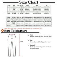 Patlollav Clearance Mens hlače Poslovna labava plus veličina elastična struka pamuka Sve utakmica pantalone sa čvrstim bojama