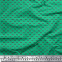Soimoi Rayon tkanina Geometrijska mala ispisna tkanina sa dvorištem širom