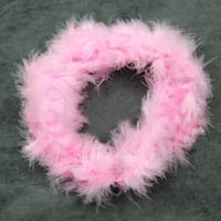 ANVAZISE perja boa striptiz Fluffy Craft Costim kokošićna haljina vjenčanica Fancy Party Light Pink