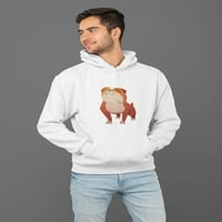 Buldog Hoodie muškarci -Image by Shutterstock, muški X-veliki