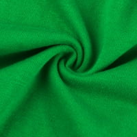 Duks za žene Crewneck Dugih rukava TURS TOP CALESTE COLOR BLOCK Pulover Majice Green XL