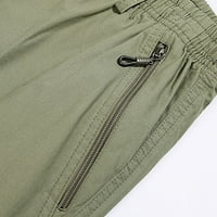 Muške hlače Bodybuilding Hratke Ležerne prilike Sportske džepove džepom patentne hlače za muškarce