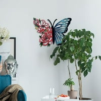 Prekrasan izgled šuplji elegantan ukrasni željezni leptir cvijet zida umjetničko dekor - ornament leptira
