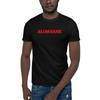 3xl Crvena alumska banka kratka pamučna majica kratkih rukava po nedefiniranim poklonima