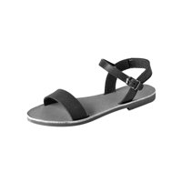 Mchoice Flatform sandale za žene - udobne ženske platforme, modne sandale sportske platforme, kožne