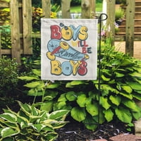 Dječji klizački ploča Dječaci Grafika Sport Tee Aktivnost Brooklyn Cartoon Garden Zastava Dekorativna zastava Kuća baner